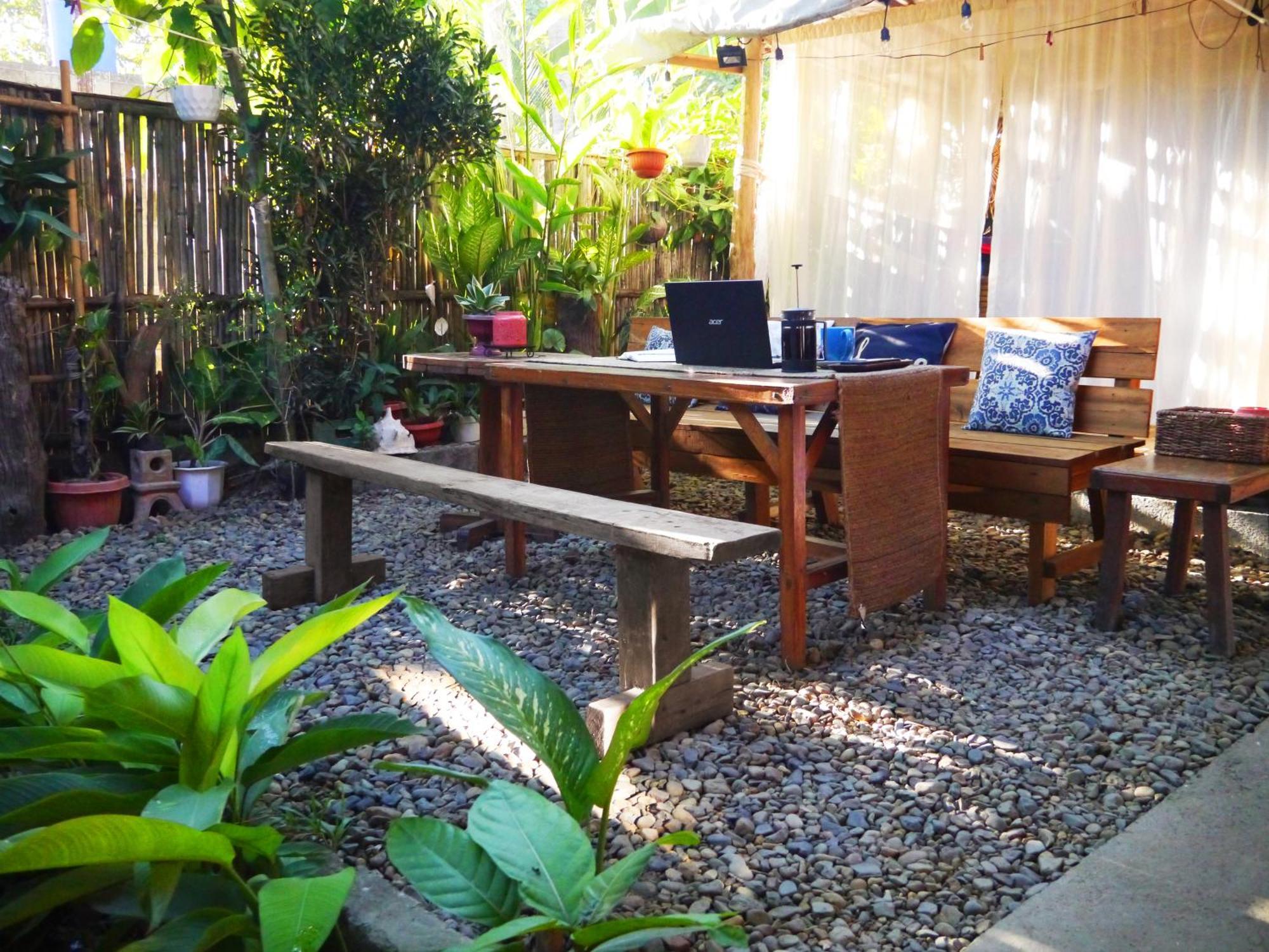 Lazy Juan Beach House Nacpan El Nido Exterior foto