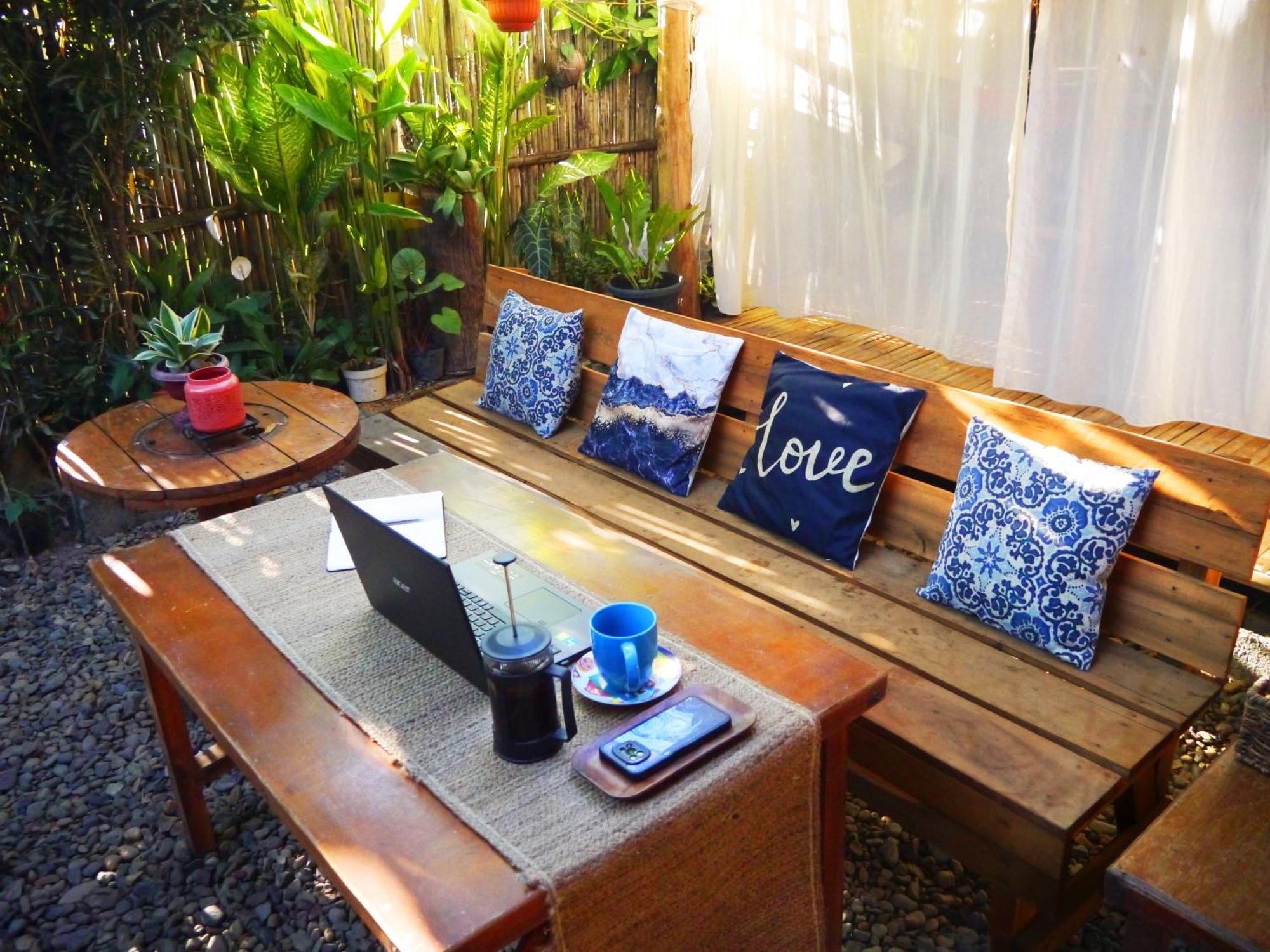 Lazy Juan Beach House Nacpan El Nido Exterior foto